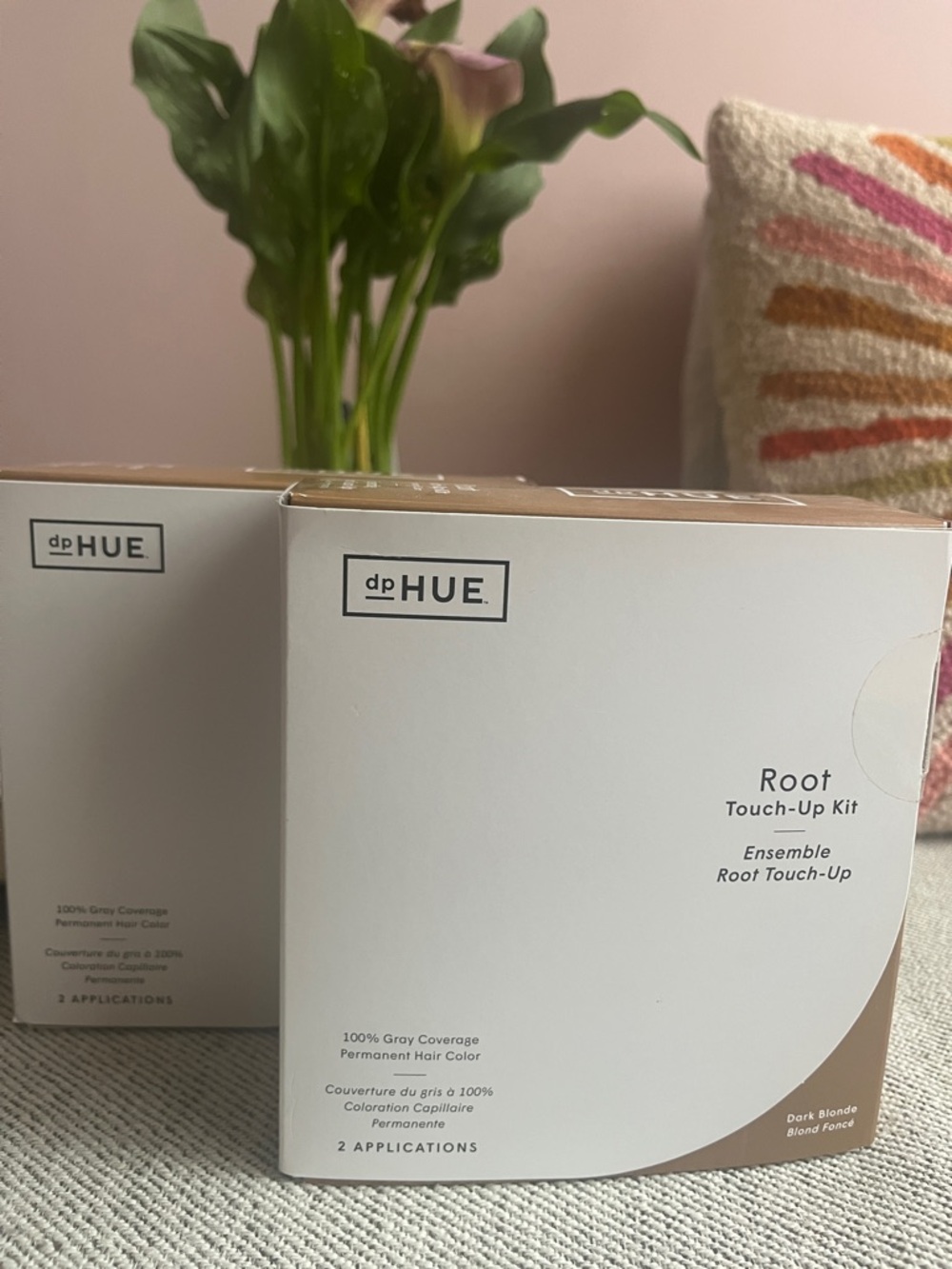 dpHUE Root Touch-Up Kit - Dark Blonde (2 boxes)